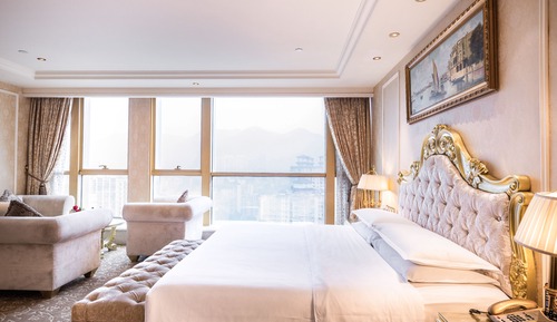 Habitación Club, 1 cama de matrimonio grande, vistas a la ciudad
