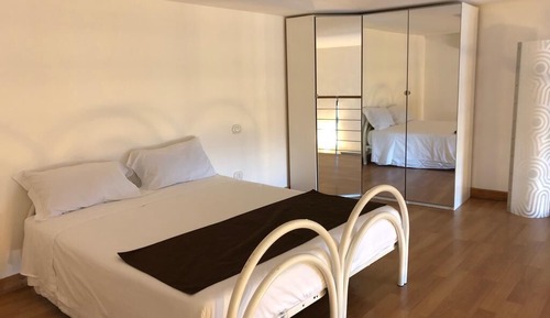 Estudio Deluxe, 1 cama doble con sofá cama