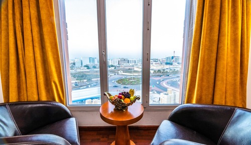 Habitación doble, 1 cama de matrimonio, vistas al mar