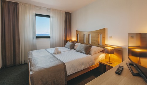 Standard double room, sea view