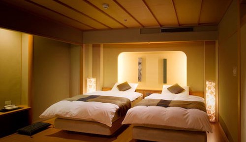 Habitación Deluxe (Japanese Western Style with Hot spa)