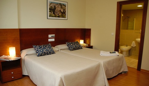 Habitación con 1 cama doble o 2 individuales