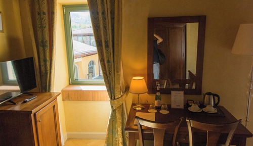 Habitación superior, vistas al patio