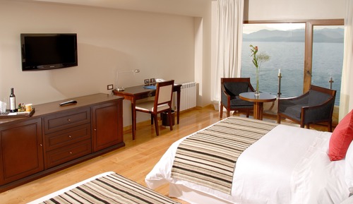 Suite junior, vistas al lago