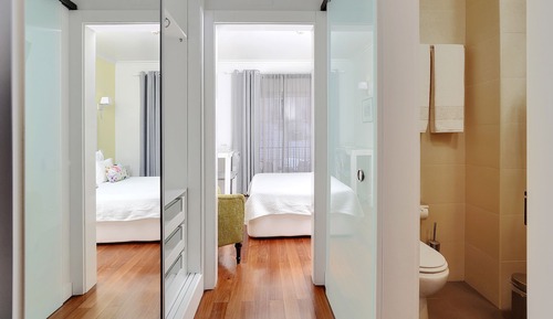 Habitación doble, terraza, vistas al mar