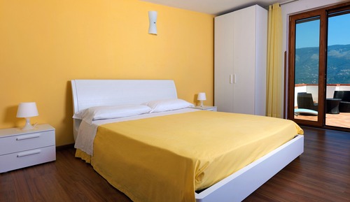Habitación doble superior, terraza, vistas al mar