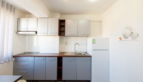 Habitación económica con 2 camas individuales, 2 camas individuales, cocina