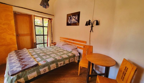 Habitación doble, baño privado, vistas al jardín