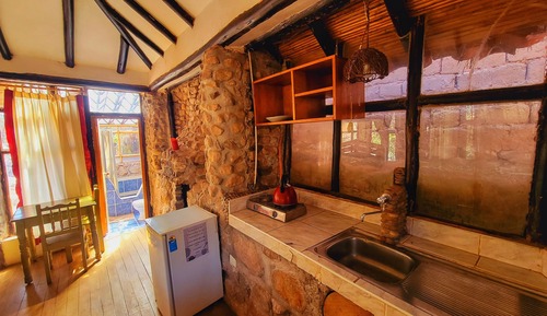 Habitación familiar, baño privado, vistas al jardín