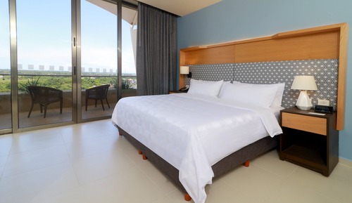 Habitación estándar, 2 camas de matrimonio, vistas al río