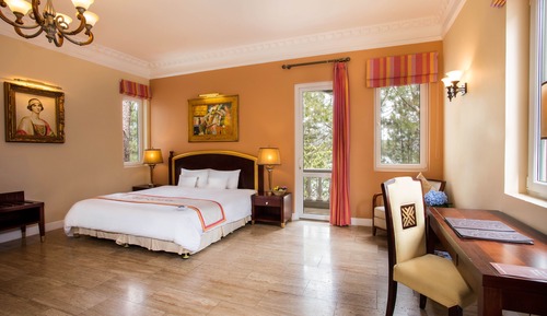 Habitación de lujo, vistas parciales al lago