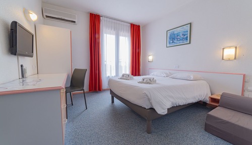 Habitación económica doble, 1 cama doble