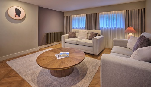 Suite familiar, 1 cama de matrimonio grande con sofá cama (Hideway)