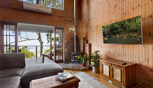 Cabaña panorámica, 1 habitación, vistas a la montaña