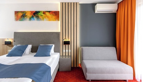 Habitación doble, balcón