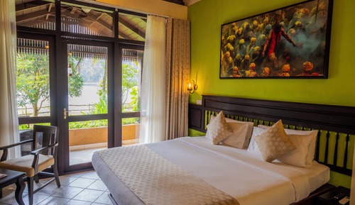 Habitación, vistas al lago