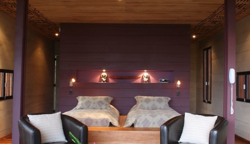 Habitación de lujo con 1 cama doble o 2 individuales, 1 habitación, vistas a la montaña (Suite )