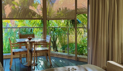 Habitación triple, terraza (Prestige)
