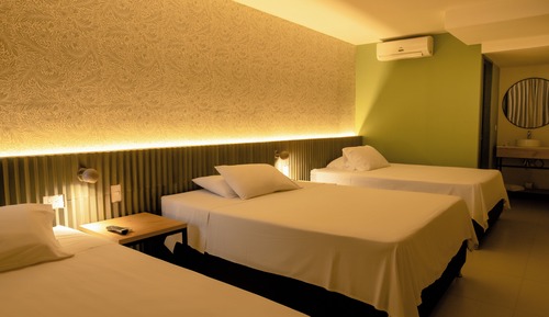 Habitación triple clásica, varias camas