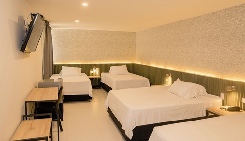 Habitación cuádruple familiar