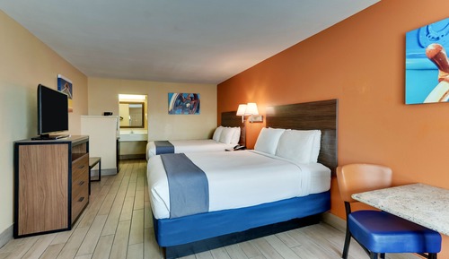Habitación estándar, 2 camas de matrimonio