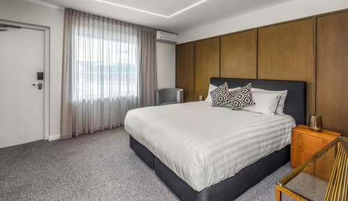 Estudio, 1 cama de matrimonio grande