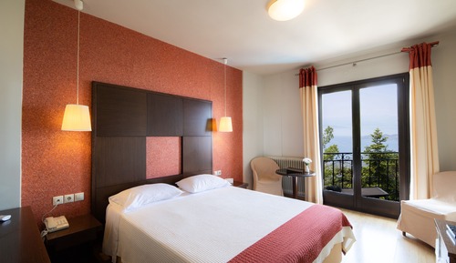 Double Room with balcony and Panoramic Volos View
