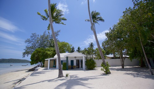 Casa de campo, frente a la playa