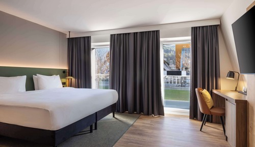 Habitación, 1 cama de matrimonio grande, accesible para personas con discapacidad