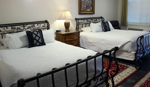Suite estudio, 2 camas de matrimonio, cocina