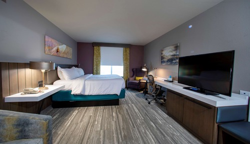 Habitación Deluxe, 1 cama de matrimonio grande con sofá cama
