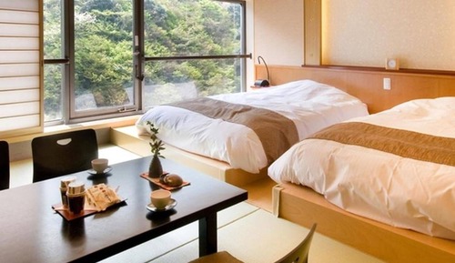 Habitación Premier con 2 camas individuales, no fumadores, vistas a la montaña