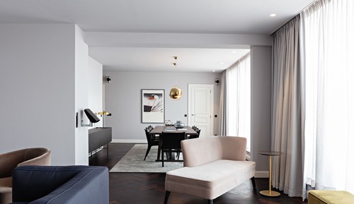 Suite presidencial, varias habitaciones, terraza, vistas al jardín