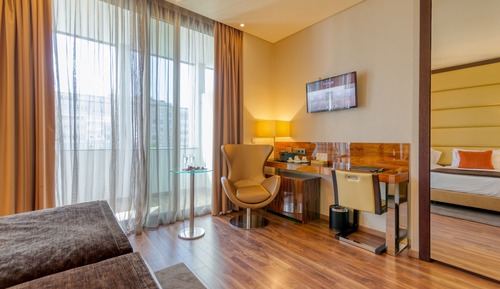 Habitación ejecutiva con 2 camas individuales