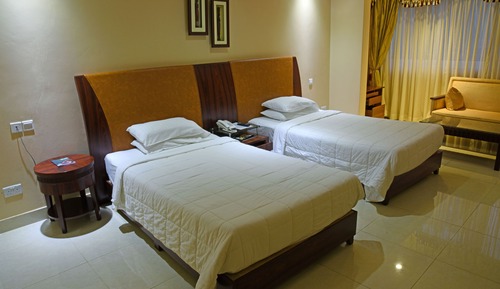 Habitación Deluxe con 1 cama doble o 2 individuales, vistas al jardín