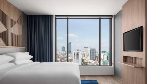 Suite ejecutiva, 1 cama de matrimonio grande con sofá cama, no fumadores