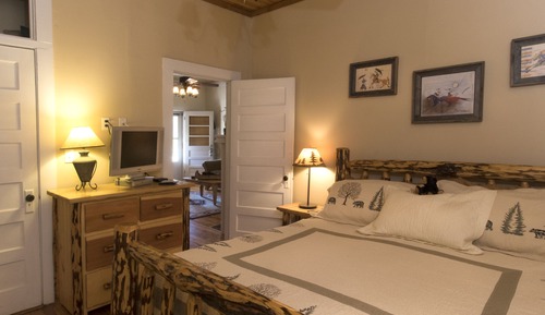 Suite superior, 1 cama de matrimonio grande con sofá cama, patio