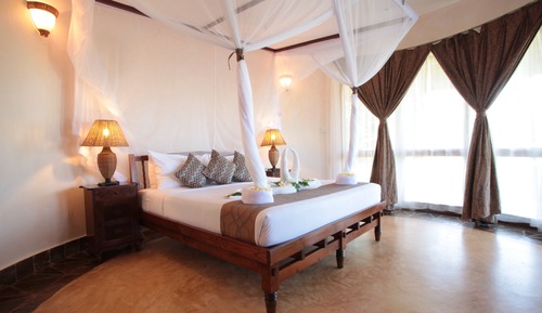 Habitación superior, en la zona del jardín