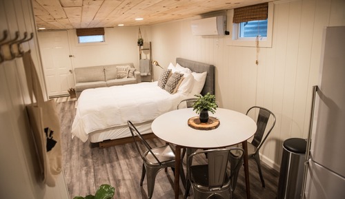 Suite estudio, 1 cama de matrimonio