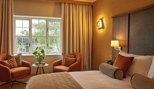 Habitación doble superior, vistas al jardín