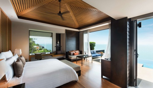 Villa, 1 habitación, vistas al mar (King, Pool)