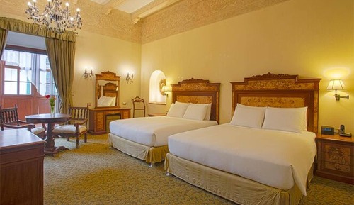 Suite with Street View Balcony 2 Queen Beds