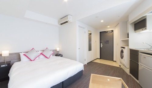 Habitación doble, no fumadores (Residential, 160cm Bed, Washer & Dry)