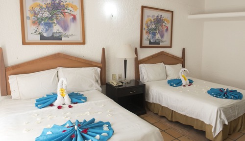Habitación estándar, 2 camas de matrimonio