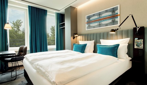 Habitación Confort doble, vistas al jardín