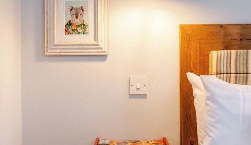 Habitación estándar doble, baño privado