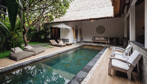 Villa Deluxe, 2 habitaciones, vistas a la piscina