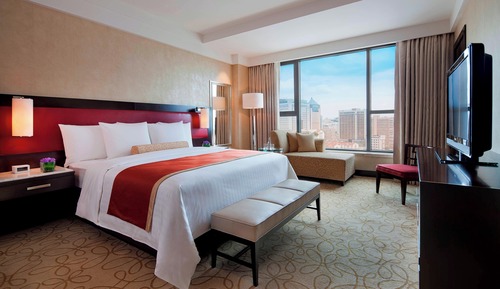 Habitación Premier, 1 cama de matrimonio grande, vistas a la ciudad