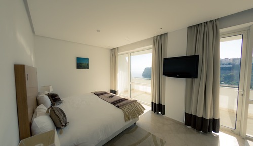 Suite junior, varias camas, vistas al mar