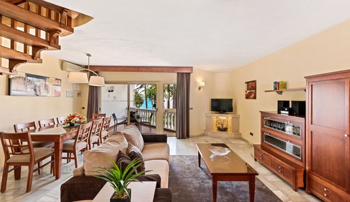 Apartamento superior, 2 habitaciones, terraza, vistas a la playa